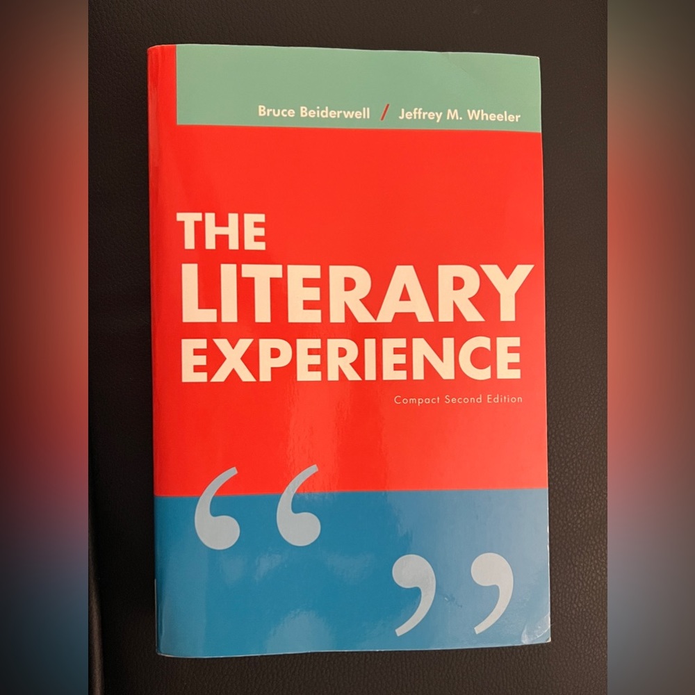 The Literary Experience | 2nd Edition| ISBN: 13: 978-0-8400-3076-4 | Like New